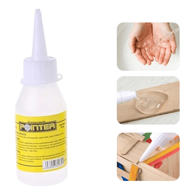 SILICONA LIQUIDA CON APLICADOR POINTER 100ML 