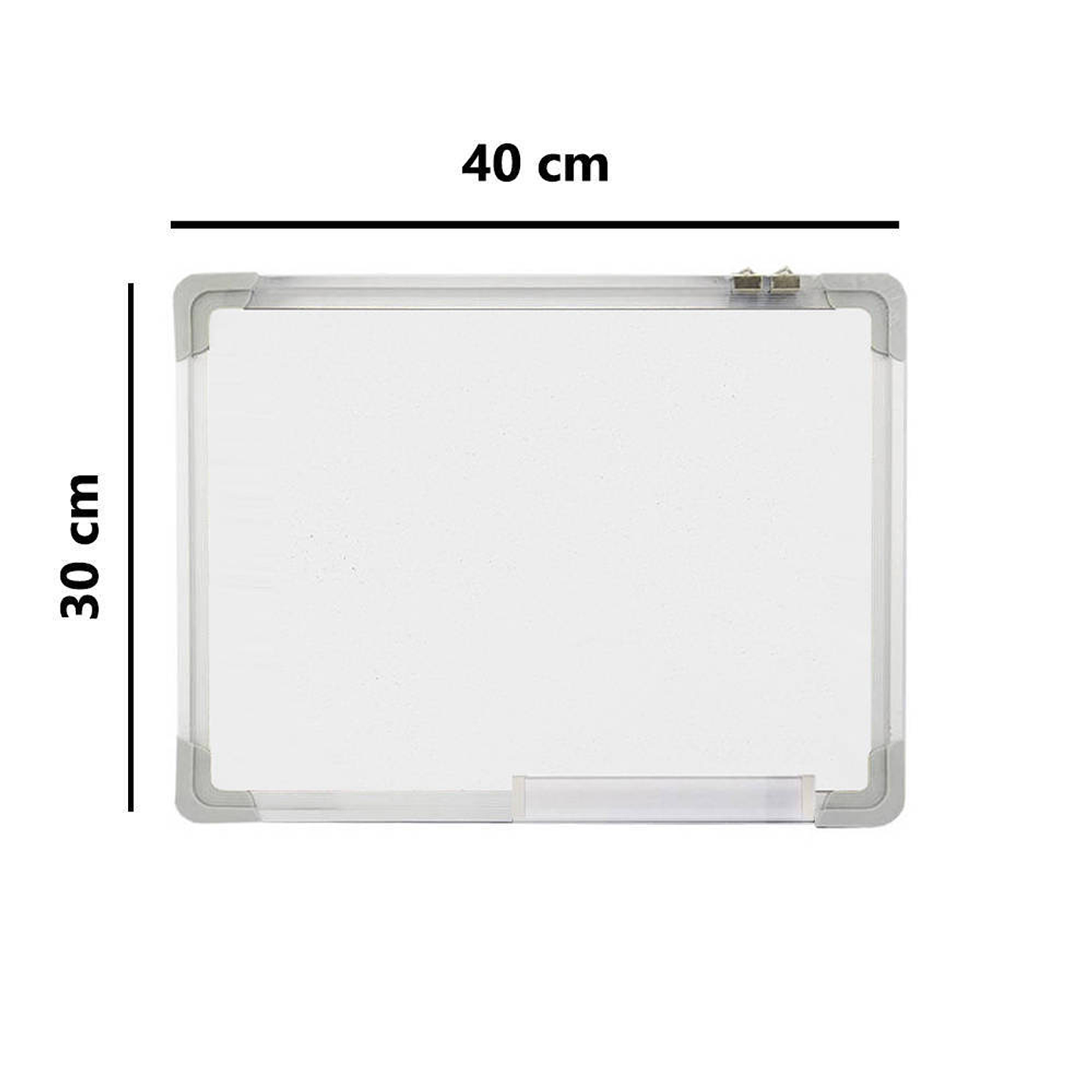 PIZARRA ACRÍLICAS MAGNETICA MARCO ALUMINIO 30x40CM 1