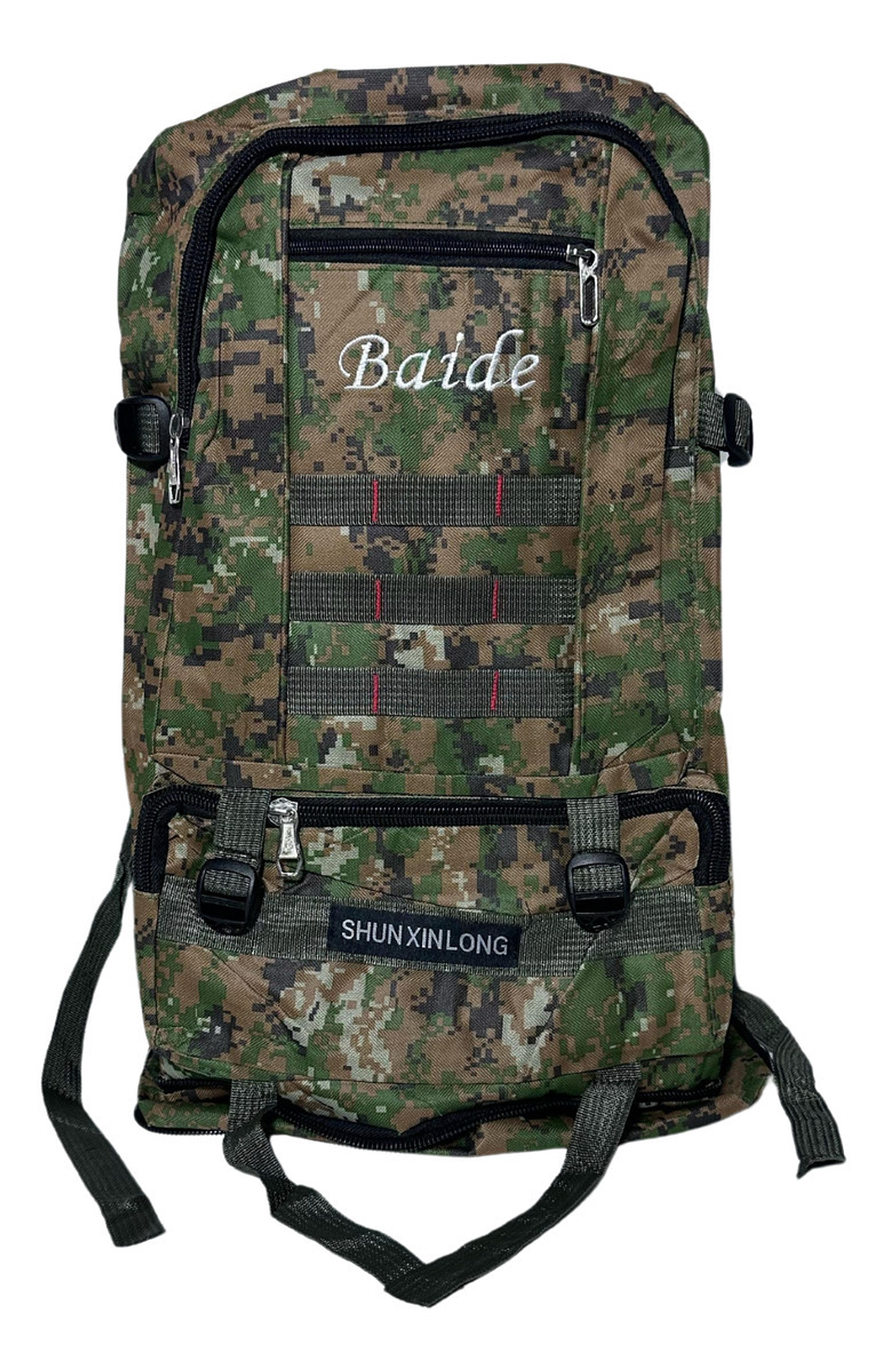 MOCHILA TÁCTICA TREKKING POLIESTER EXPANDIBLE 4 BOLSILLOS  4