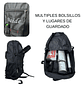 MOCHILA TÁCTICA TREKKING POLIESTER EXPANDIBLE 4 BOLSILLOS  - Miniatura 6