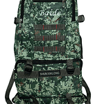 MOCHILA TÁCTICA TREKKING POLIESTER EXPANDIBLE 4 BOLSILLOS 