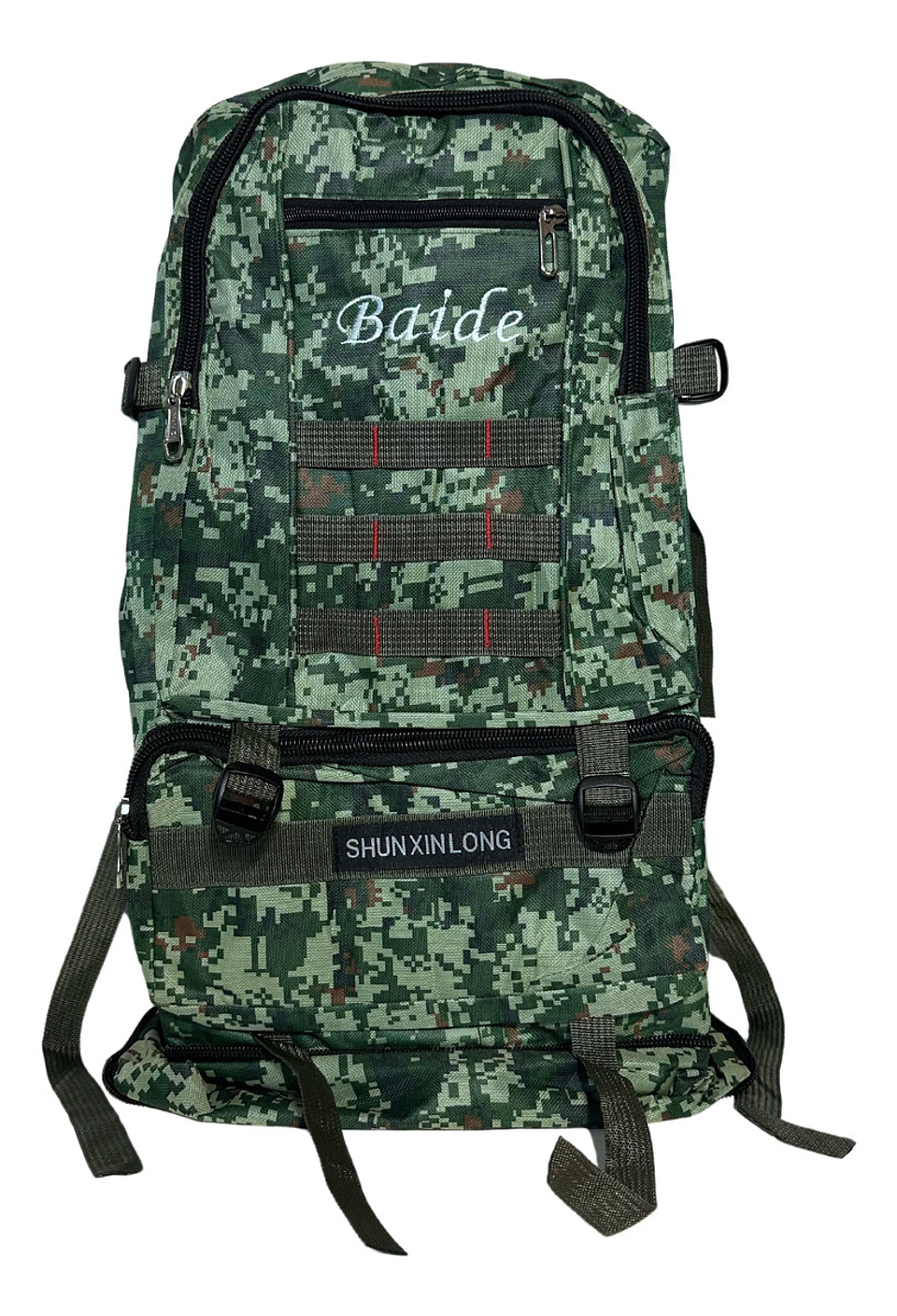 MOCHILA TÁCTICA TREKKING POLIESTER EXPANDIBLE 4 BOLSILLOS  5