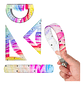 SET DE REGLAS FLEXIBLES 3 PIEZAS 20CM - Miniatura 2