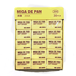GOMA DE MIGA DE PAN 4B 200A CAJITA 30UNDS