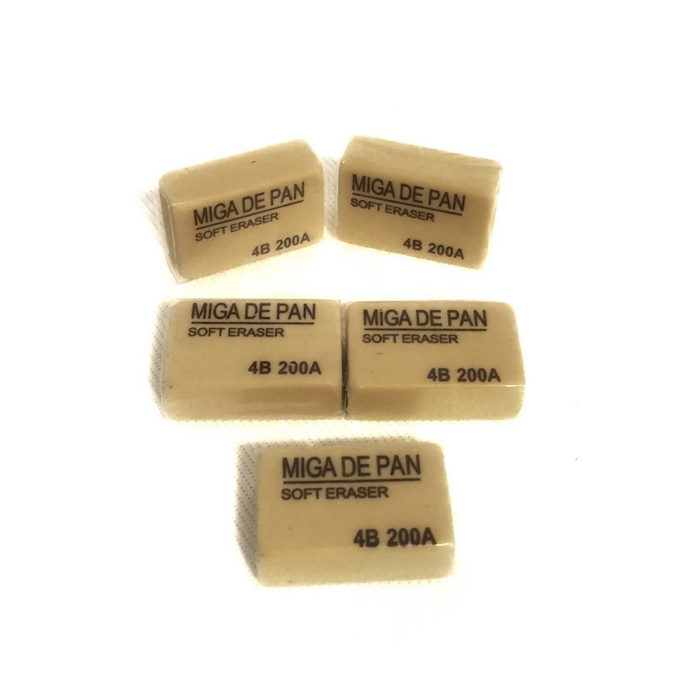 GOMA DE MIGA DE PAN 4B 200A CAJITA 30UNDS