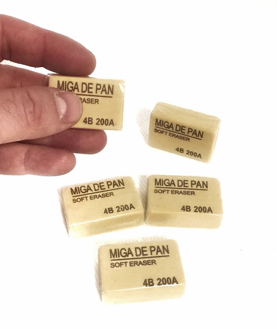 GOMA DE MIGA DE PAN 4B 200A CAJITA 30UNDS 1