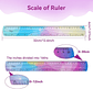 REGLA FLEXIBLE MULTICOLOR DE 30CM - Miniatura 4