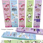 SET 12 LÁPIZ GRAFITO 2B CON GOMA SANRIO 