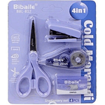 SET ESCOLAR 4EN1 TIJERA-CORCHETERO-CORRECTOR CINTA-CORCHETES