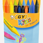 LAPIZ DE CERA 8 COLORES GY