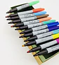 SET 18 MARCADORES PERMANENTES PUNTA GRUESA YUECAI COLORES - Miniatura 4