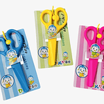 TIJERA PRE ESCOLAR PLASTICA CON SEGURO