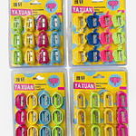 SET DE 12 SACA PUNTA DE COLORES DISEÑOS 