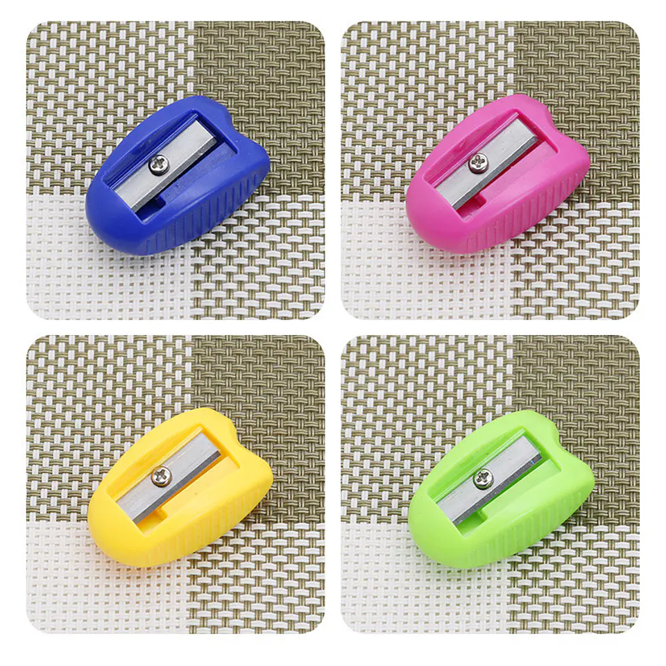 SET DE 12 SACA PUNTA DE COLORES DISEÑOS  2