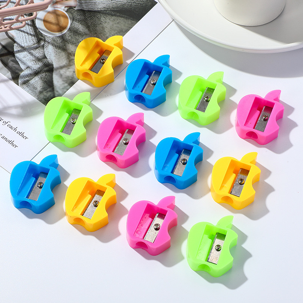 SET DE 12 SACA PUNTA DE COLORES DISEÑOS 