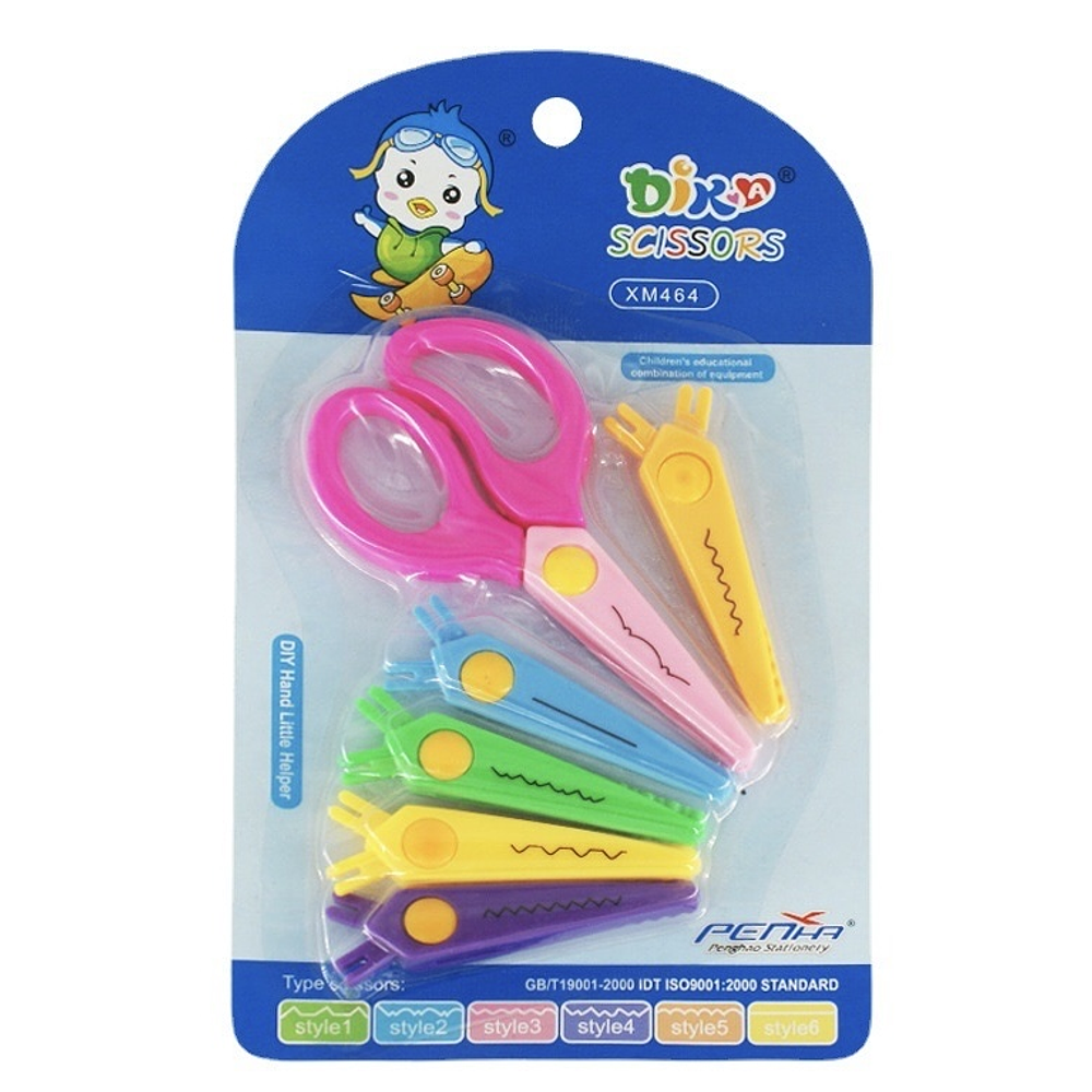 KIT DE TIJERAS DISEÑO DE CORTE INTERCAMBIABLES
