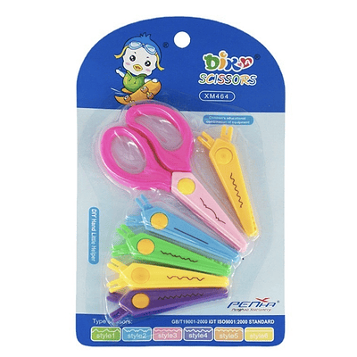 KIT DE TIJERAS DISEÑO DE CORTE INTERCAMBIABLES