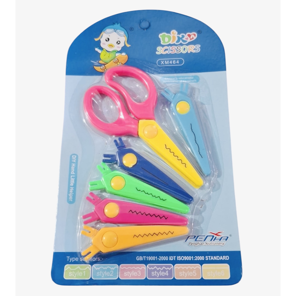 KIT DE TIJERAS DISEÑO DE CORTE INTERCAMBIABLES