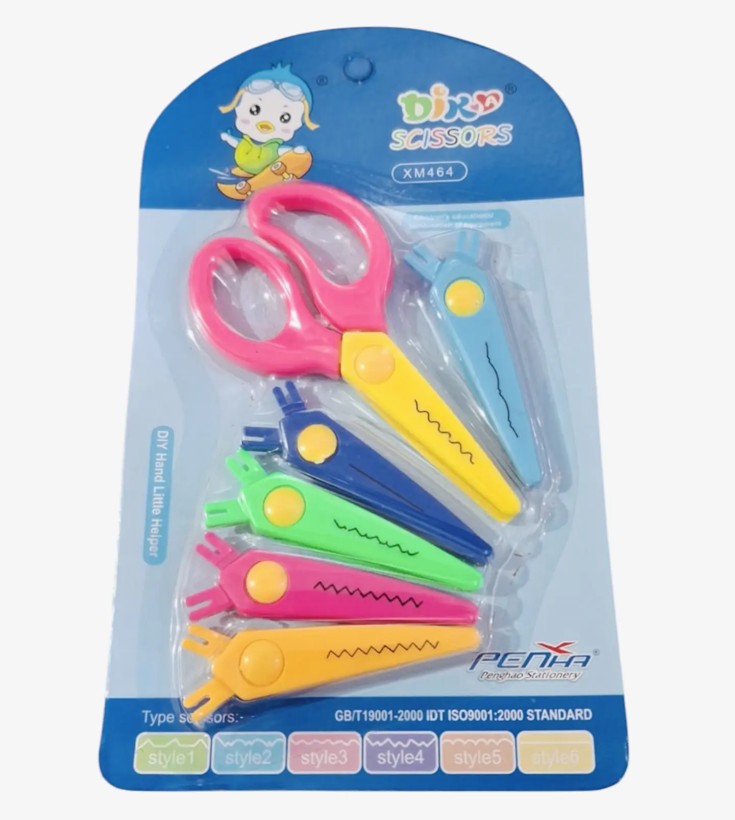 KIT DE TIJERAS DISEÑO DE CORTE INTERCAMBIABLES 4