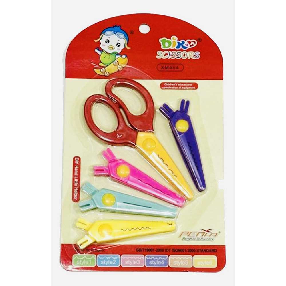 KIT DE TIJERAS DISEÑO DE CORTE INTERCAMBIABLES