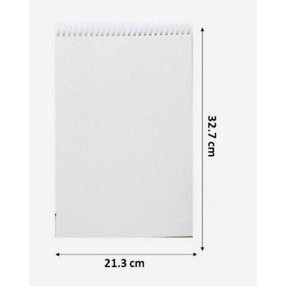 CROQUERA OFICIO 88HOJAS PAPEL BOND 100GRS 32X21CM