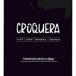 CROQUERA OFICIO 88HOJAS PAPEL BOND 100GRS 32X21CM