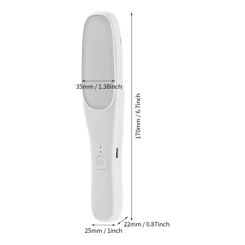 REMOVEDOR SACA DE CALLOS Y EXFOLIADOR PIES Y MANOS USB RECARGABLE