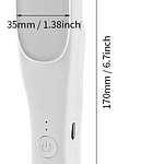 REMOVEDOR SACA DE CALLOS Y EXFOLIADOR PIES Y MANOS USB RECARGABLE