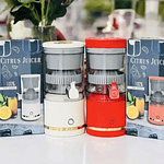 EXPRIMIDOR DE JUGO FRUTAS RECARGABLE USB PORTÁTIL 