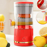EXPRIMIDOR DE JUGO FRUTAS RECARGABLE USB PORTÁTIL 