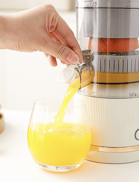 EXPRIMIDOR DE JUGO FRUTAS RECARGABLE USB PORTÁTIL 