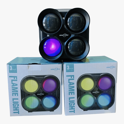 MINI PARLANTE MULTICOLOR FLAME LIGHT GTS-1835