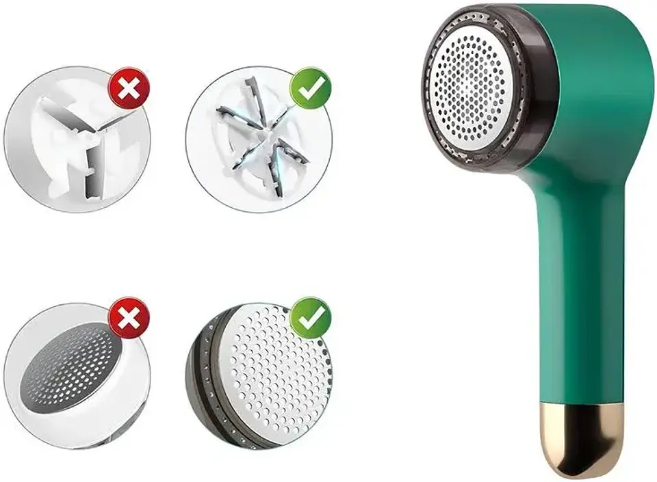 REMOVEDOR DE PELUSAS ELÉCTRICO RECARGABLE USB 3