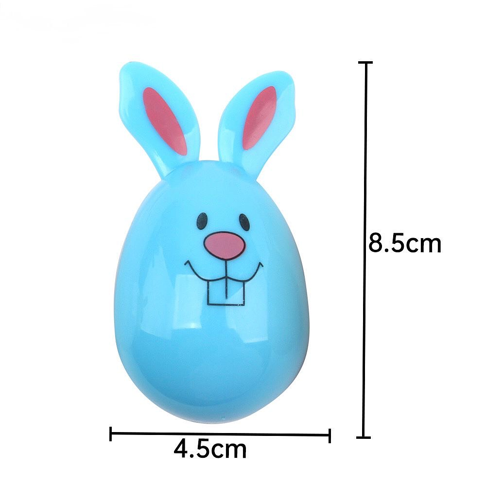 HUEVOS DE PASCUA EN FORMA DE CONEJO PQT 8 HUEVOS