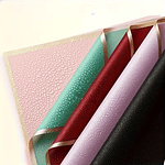 PAPEL COREANO CON BORDE DORADO PQTE 20 PZS 