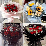 PAPEL COREANO CON BORDE DORADO PQTE 20 PZS 