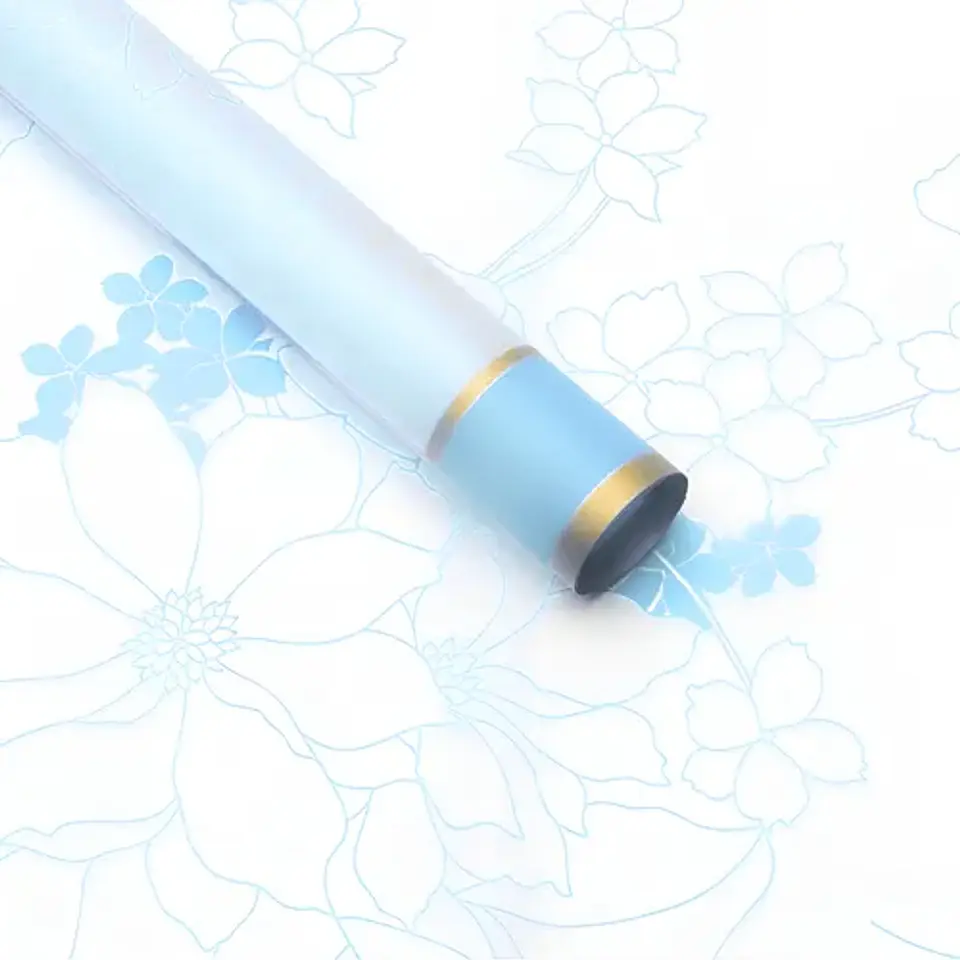 PAPEL COREANO CON DISEÑO Y BORDE DORADO  5