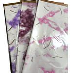 PAPEL COREANO CON DISEÑO MARMOL Y BORDE DORADO