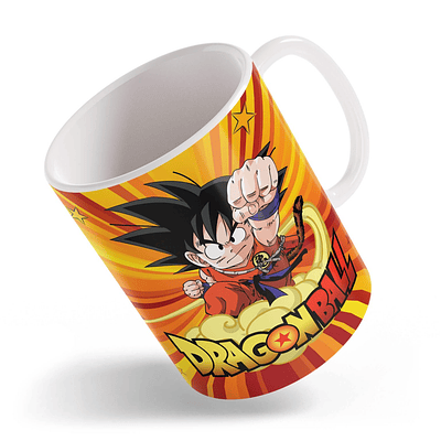 TAZA DE LOZA DRAGON BALL Z 