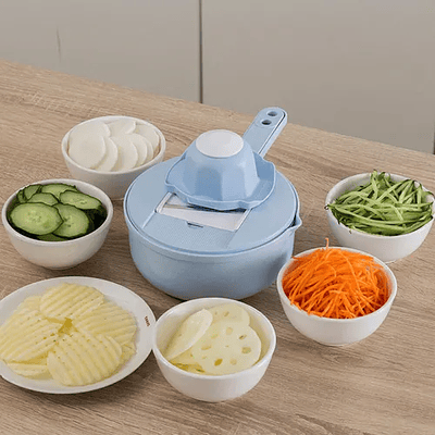 RALLADOR CORTADOR MULTIFUNCIONAL DE VERDURAS 