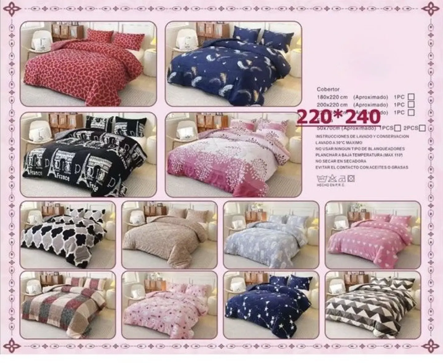 COBERTOR CHIPORRO DISEÑO KING 220x240 1