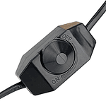 LAMPARA DE SAL DEL HIMALAYA LUZ REGULABLE PIEDRA DE 2.5 A 3 KILOS 20x13CM