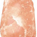 LAMPARA DE SAL DEL HIMALAYA LUZ REGULABLE PIEDRA DE 2.5 A 3 KILOS 20x13CM