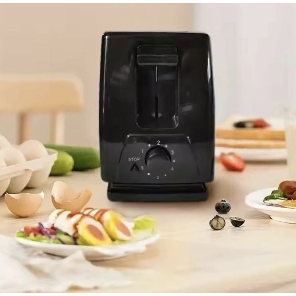 TOSTADORA DE PAN ELÉCTRICO DE ACERO INOXIDABLE