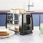 TOSTADORA DE PAN ELÉCTRICO DE ACERO INOXIDABLE