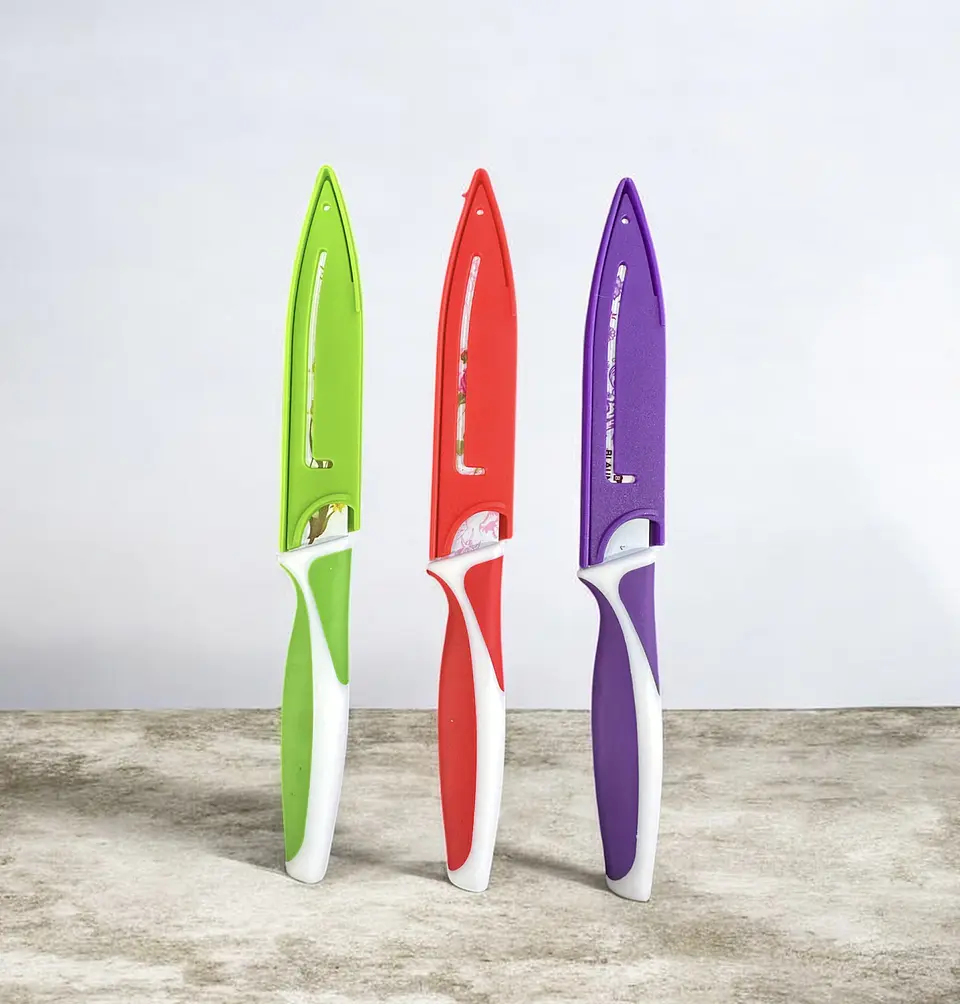 CUCHILLO DISEÑO CON FUNDA CALIDAD 23cm 5