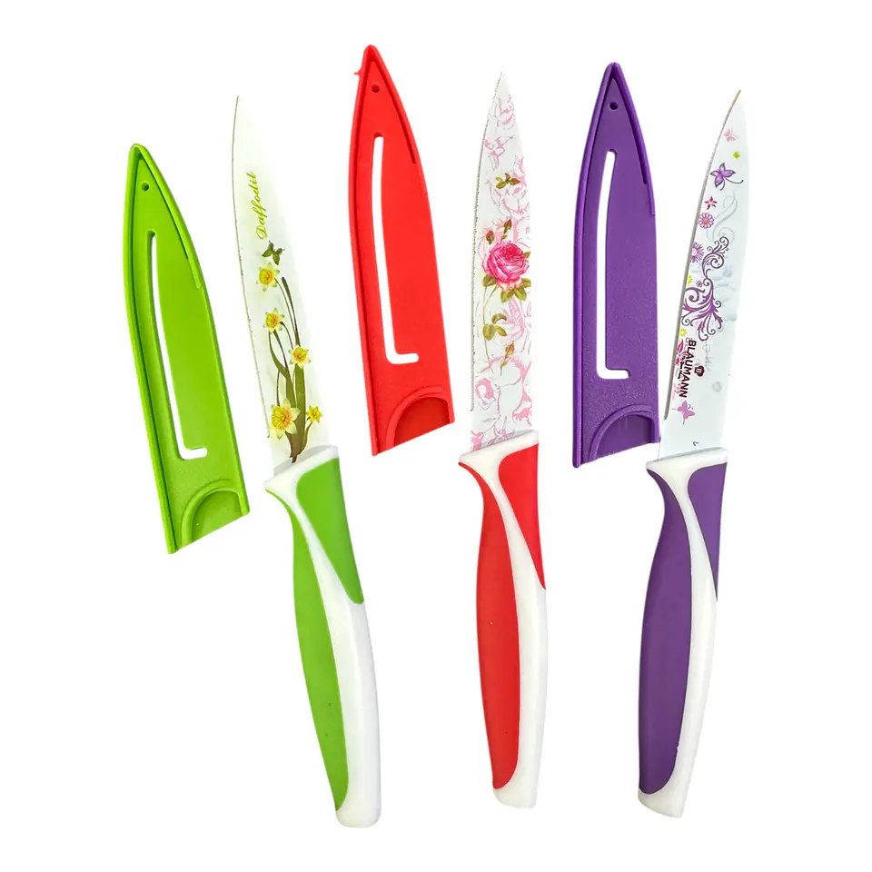 CUCHILLO DISEÑO CON FUNDA CALIDAD 23cm 1