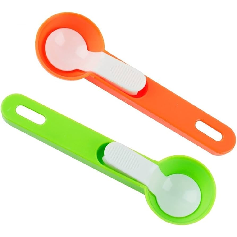 CUCHARA DE PLÁSTICO PARA HELADO-YOGURT-FRUTA