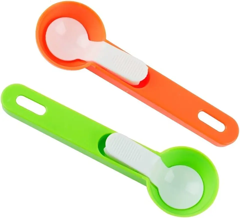 CUCHARA DE PLÁSTICO PARA HELADO-YOGURT-FRUTA 6