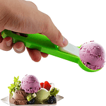 CUCHARA DE PLÁSTICO PARA HELADO-YOGURT-FRUTA
